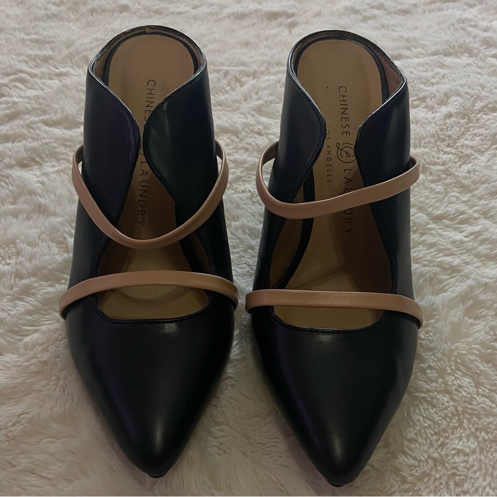 Chinese Laundry mule heels size 7